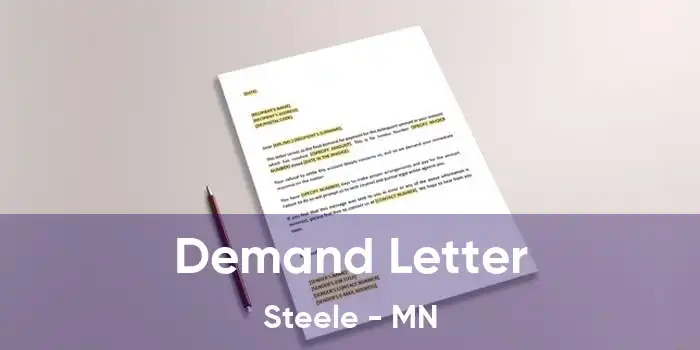 Demand Letter Steele - MN