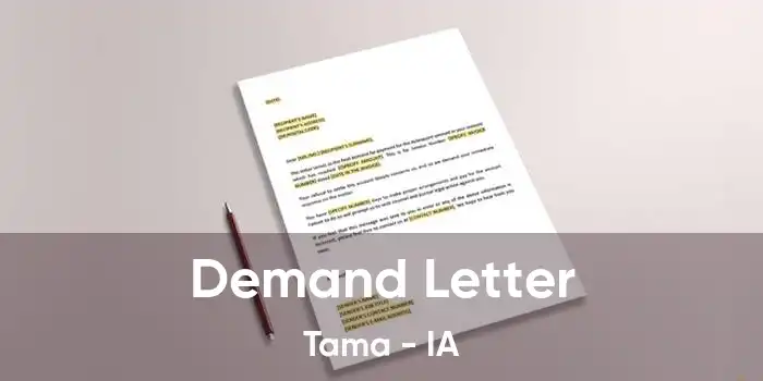 Demand Letter Tama - IA