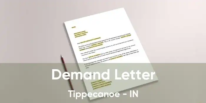 Demand Letter Tippecanoe - IN