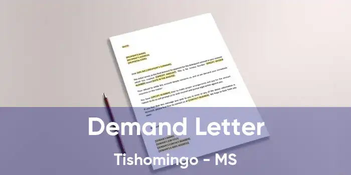 Demand Letter Tishomingo - MS