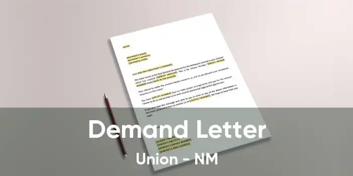 Demand Letter Union - NM