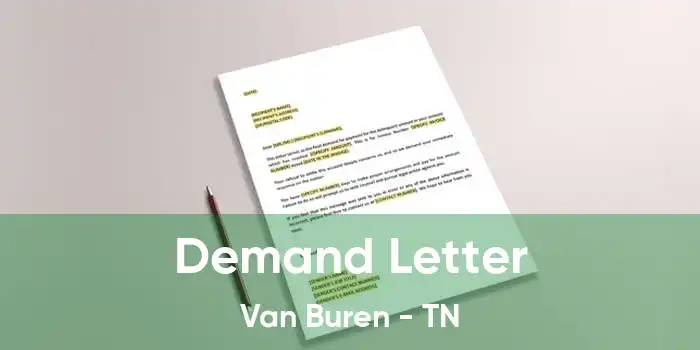 Demand Letter Van Buren - TN