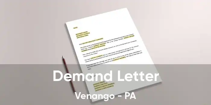 Demand Letter Venango - PA