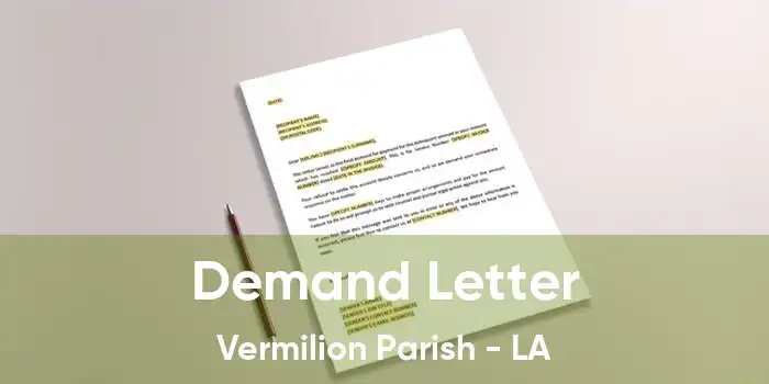 Demand Letter Vermilion Parish - LA