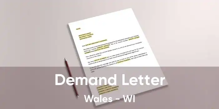 Demand Letter Wales - WI