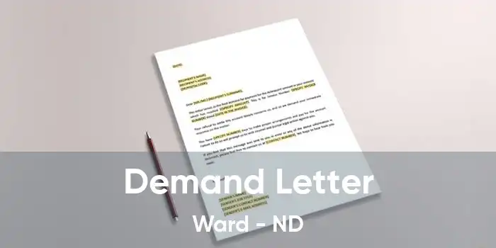 Demand Letter Ward - ND