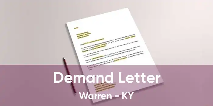 Demand Letter Warren - KY