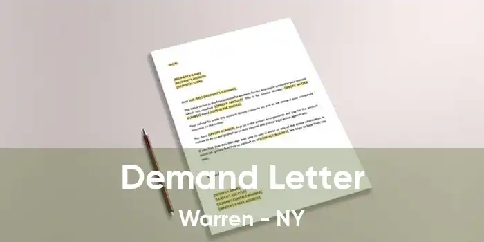 Demand Letter Warren - NY