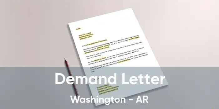 Demand Letter Washington - AR