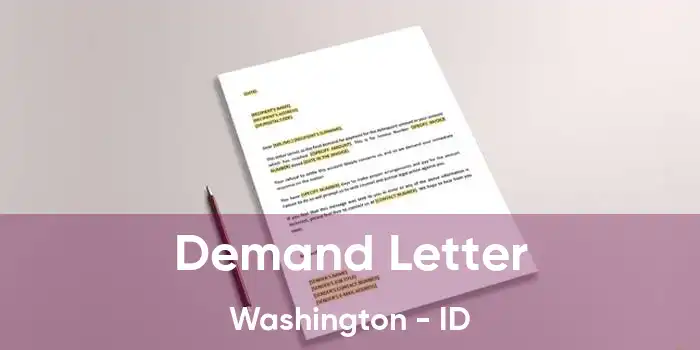 Demand Letter Washington - ID