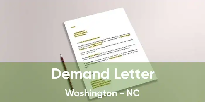 Demand Letter Washington - NC