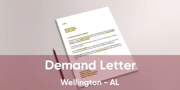 Demand Letter Wellington - AL