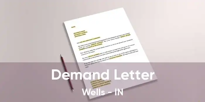 Demand Letter Wells - IN