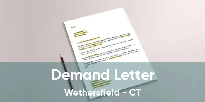 Demand Letter Wethersfield - CT