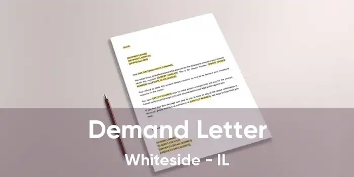 Demand Letter Whiteside - IL