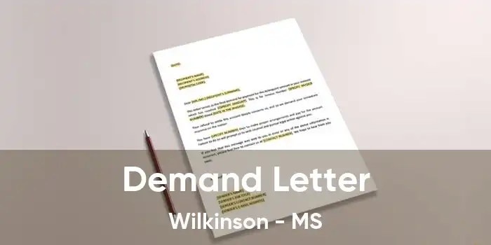 Demand Letter Wilkinson - MS