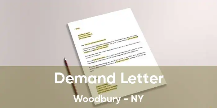 Demand Letter Woodbury - NY