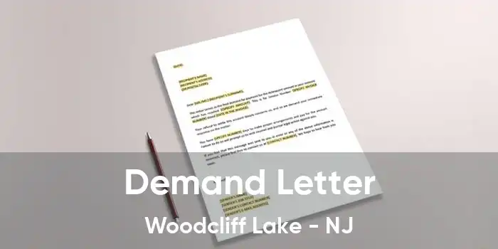 Demand Letter Woodcliff Lake - NJ