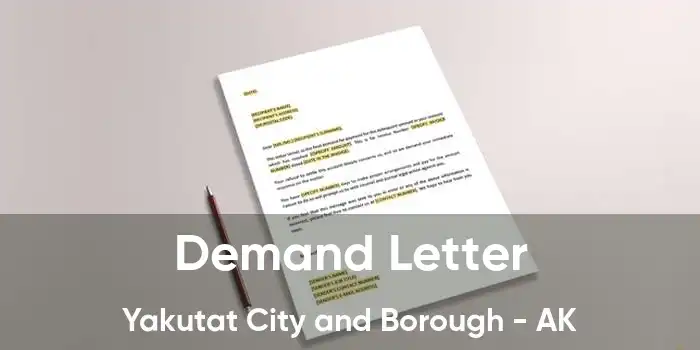 Demand Letter Yakutat City and Borough - AK