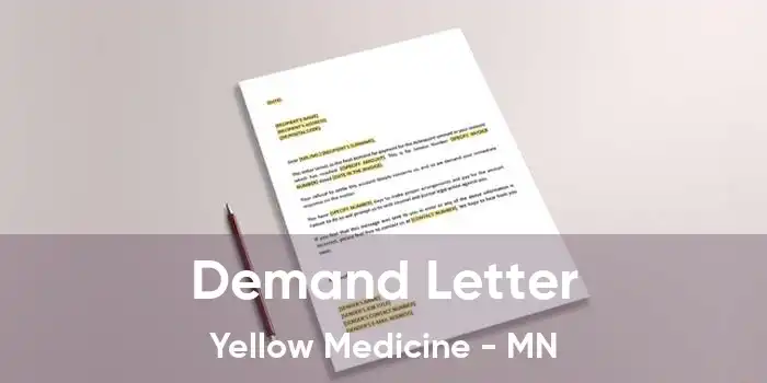 Demand Letter Yellow Medicine - MN