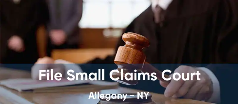 File Small Claims Court Allegany - NY