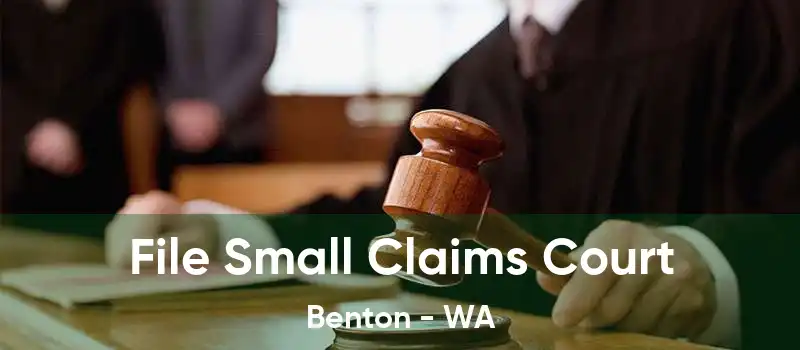 File Small Claims Court Benton - WA