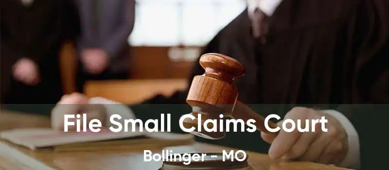 File Small Claims Court Bollinger - MO