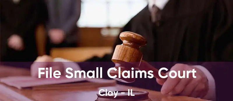  File Small Claims Court Clay - IL