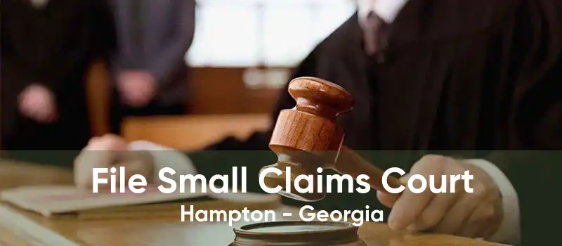 File Small Claims Court Hampton - Georgia