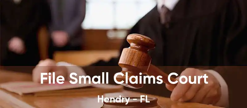 File Small Claims Court Hendry - FL