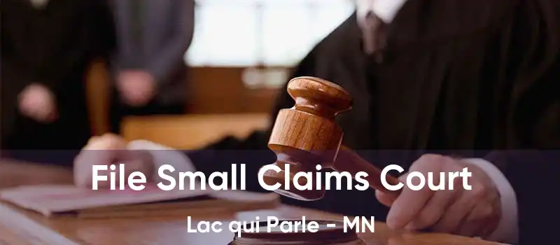 File Small Claims Court Lac qui Parle - MN