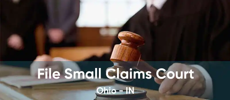 File Small Claims Court Ohio - IN