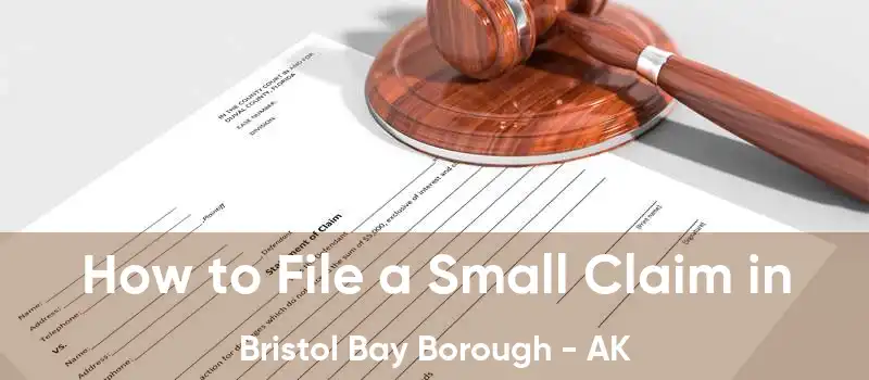 How to File a Small Claim in Bristol Bay Borough - AK