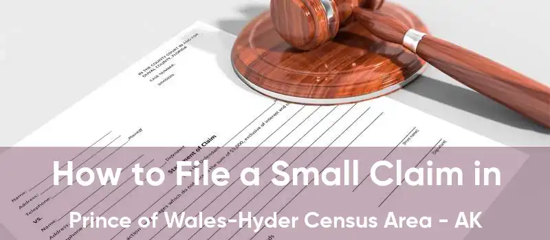 How to File a Small Claim in Prince of Wales-Hyder Census Area - AK