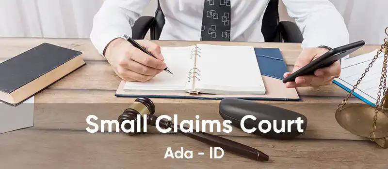 Small Claims Court Ada - ID