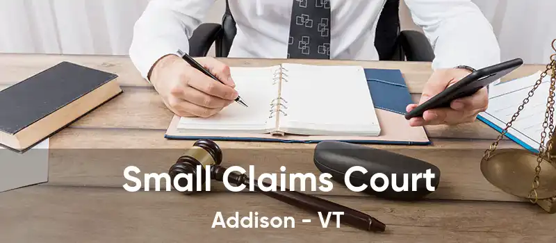 Small Claims Court Addison - VT