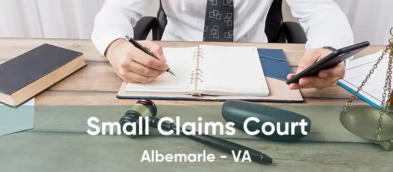 Small Claims Court Albemarle - VA