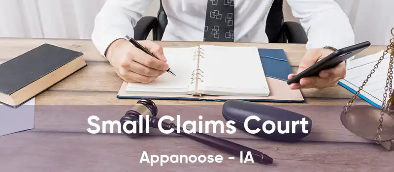 Small Claims Court Appanoose - IA