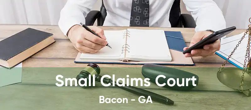 Small Claims Court Bacon - GA