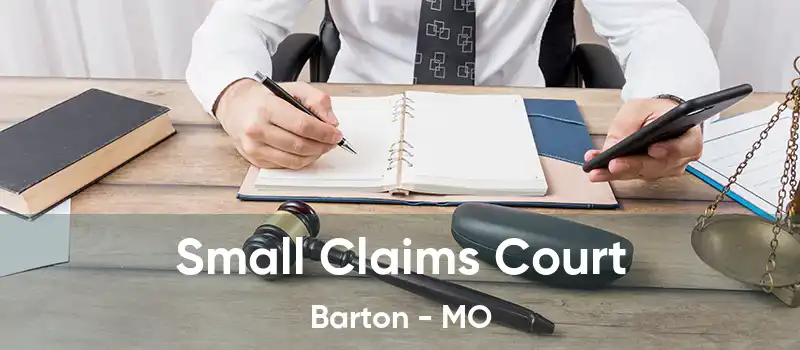 Small Claims Court Barton - MO