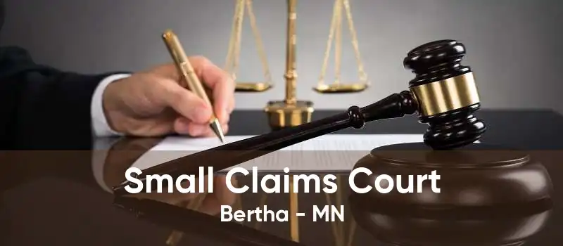 Small Claims Court Bertha - MN