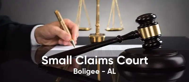 Small Claims Court Boligee - AL