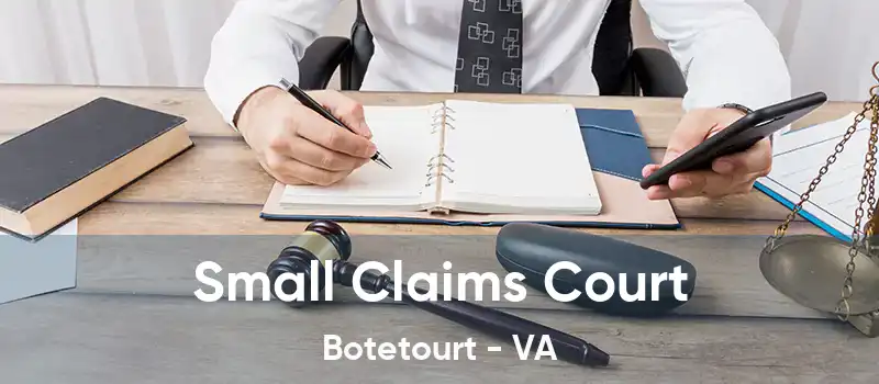 Small Claims Court Botetourt - VA