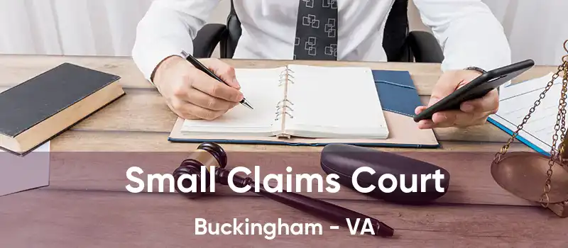 Small Claims Court Buckingham - VA