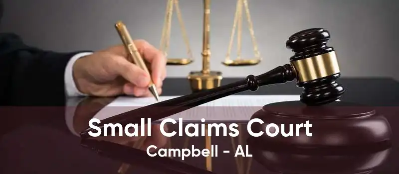 Small Claims Court Campbell - AL