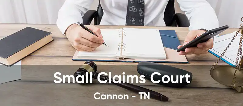 Small Claims Court Cannon - TN