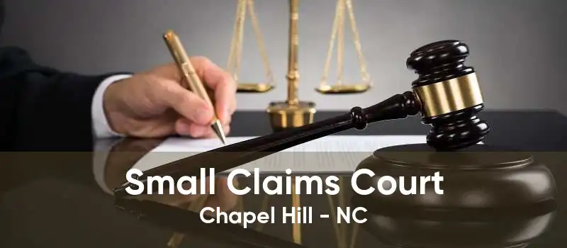 Small Claims Court Chapel Hill - NC