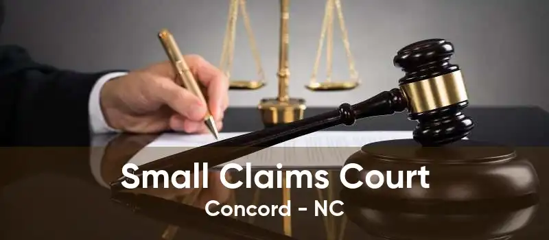 Small Claims Court Concord - NC