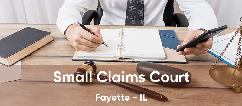 Small Claims Court Fayette - IL