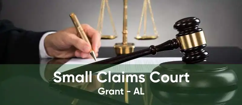 Small Claims Court Grant - AL